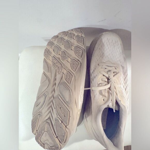 Hoka One One Clifton 8 Eggnog Shifting Sand - Picture 4 of 5